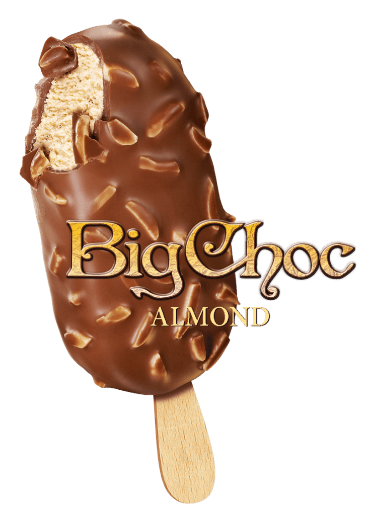 Big Choc Almond roomijs